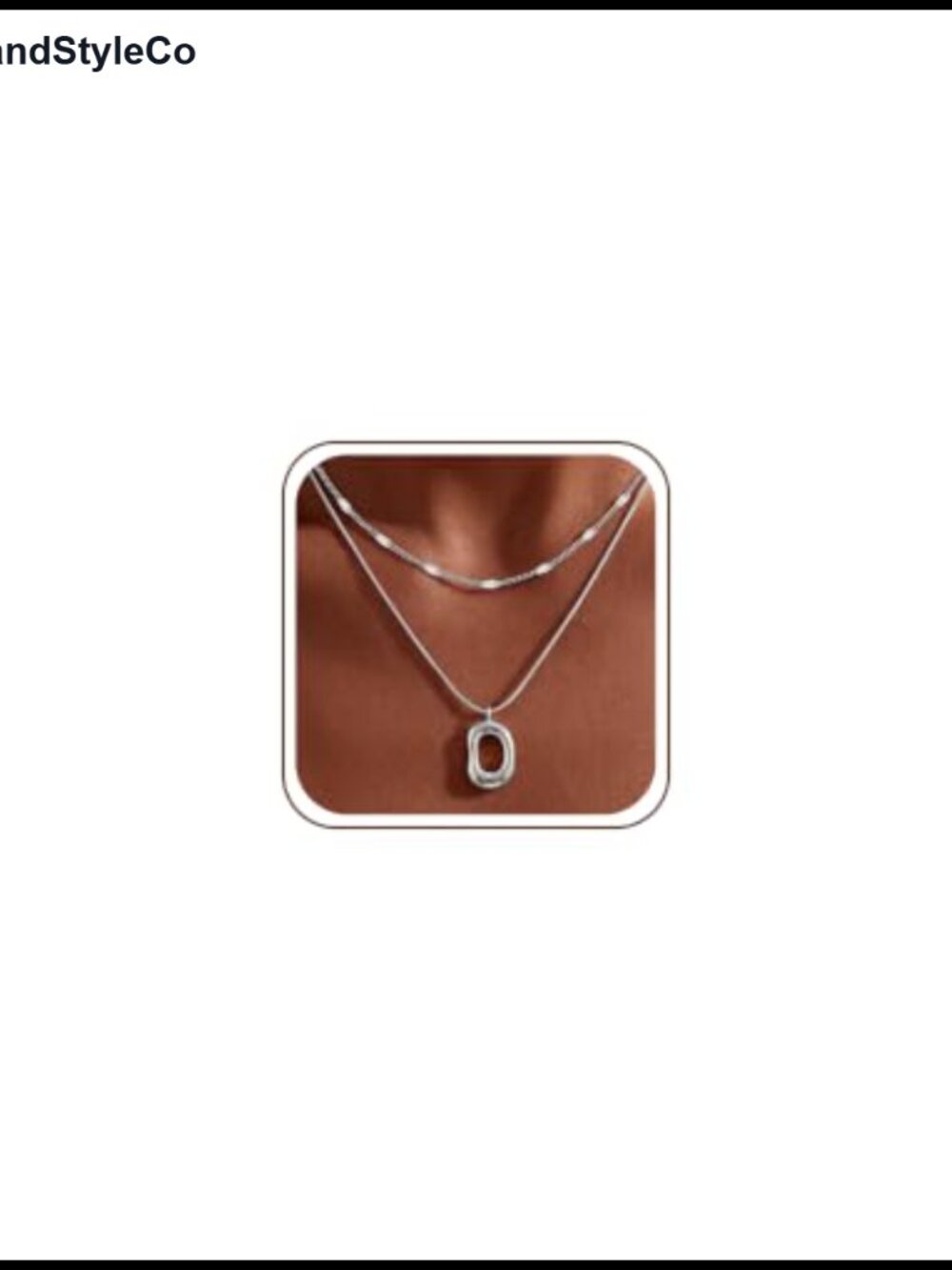 14K Gold/Silver Plated Snake Chain Layered Necklace for Women